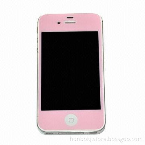 Silk-printed Screen Protector for iPhone 4S/4, Anti-scratch